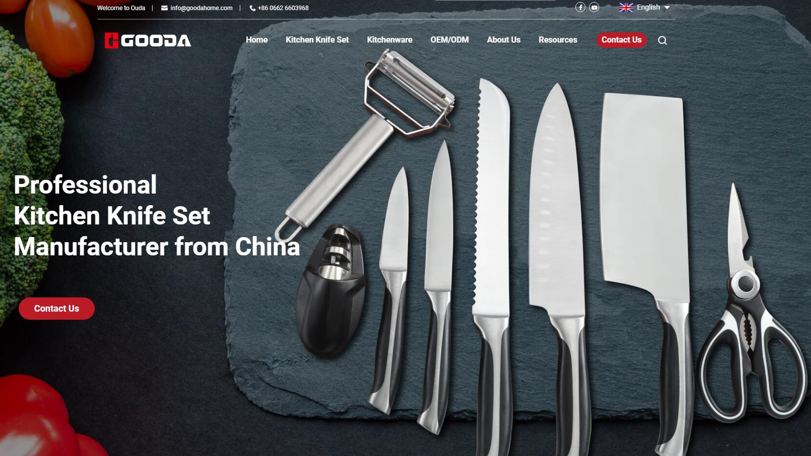 GOODA knife set